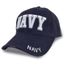Load image into Gallery viewer, NAVY 3D BLOCK HAT 7
