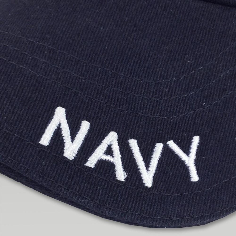 NAVY 3D BLOCK HAT 1