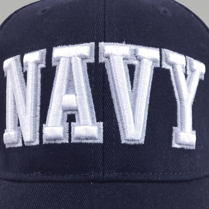 NAVY 3D BLOCK HAT 3