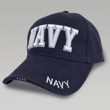 Load image into Gallery viewer, NAVY 3D BLOCK HAT