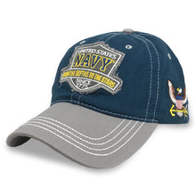 Load image into Gallery viewer, NAVY AMERICAN VINTAGE HAT (NAVY) 3