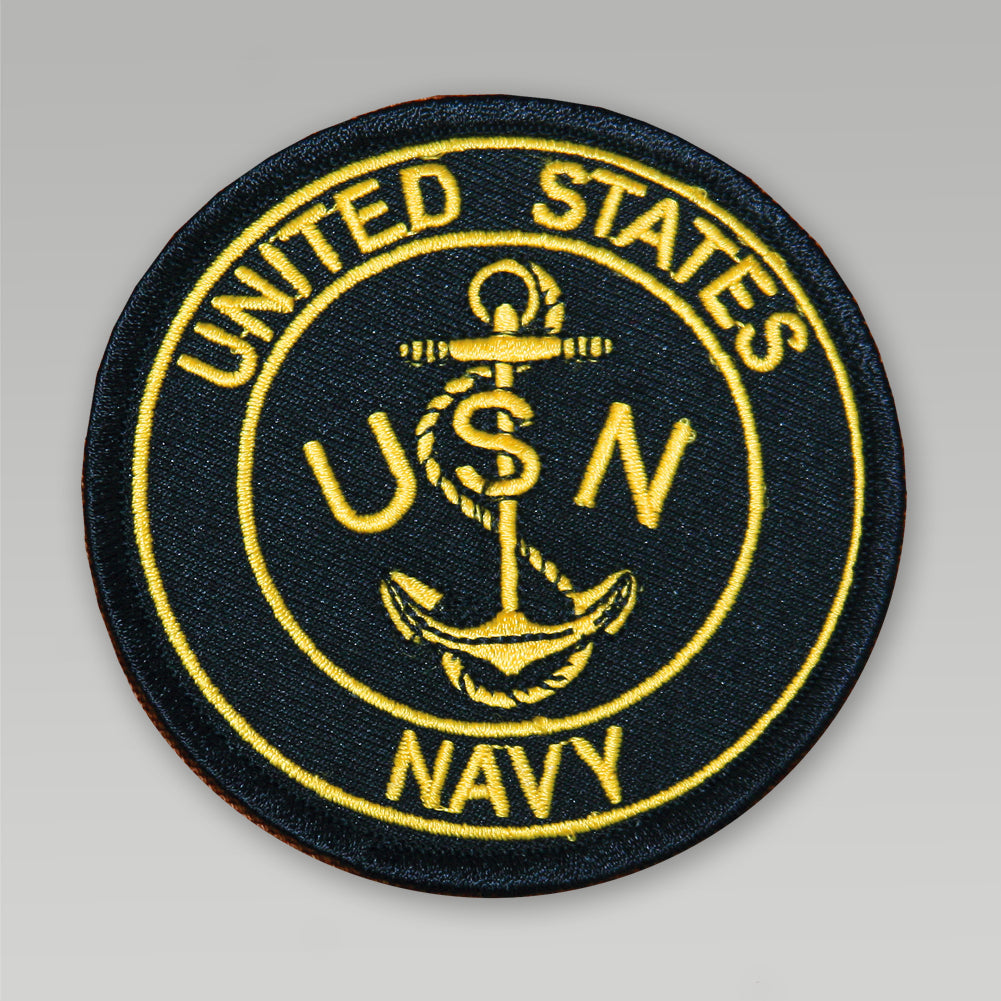 NAVY ANCHOR PATCH
