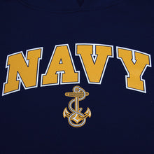Load image into Gallery viewer, NAVY ARCH ANCHOR HOOD (NAVY) 2