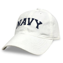 Load image into Gallery viewer, NAVY ARCH HAT (WHITE) 3