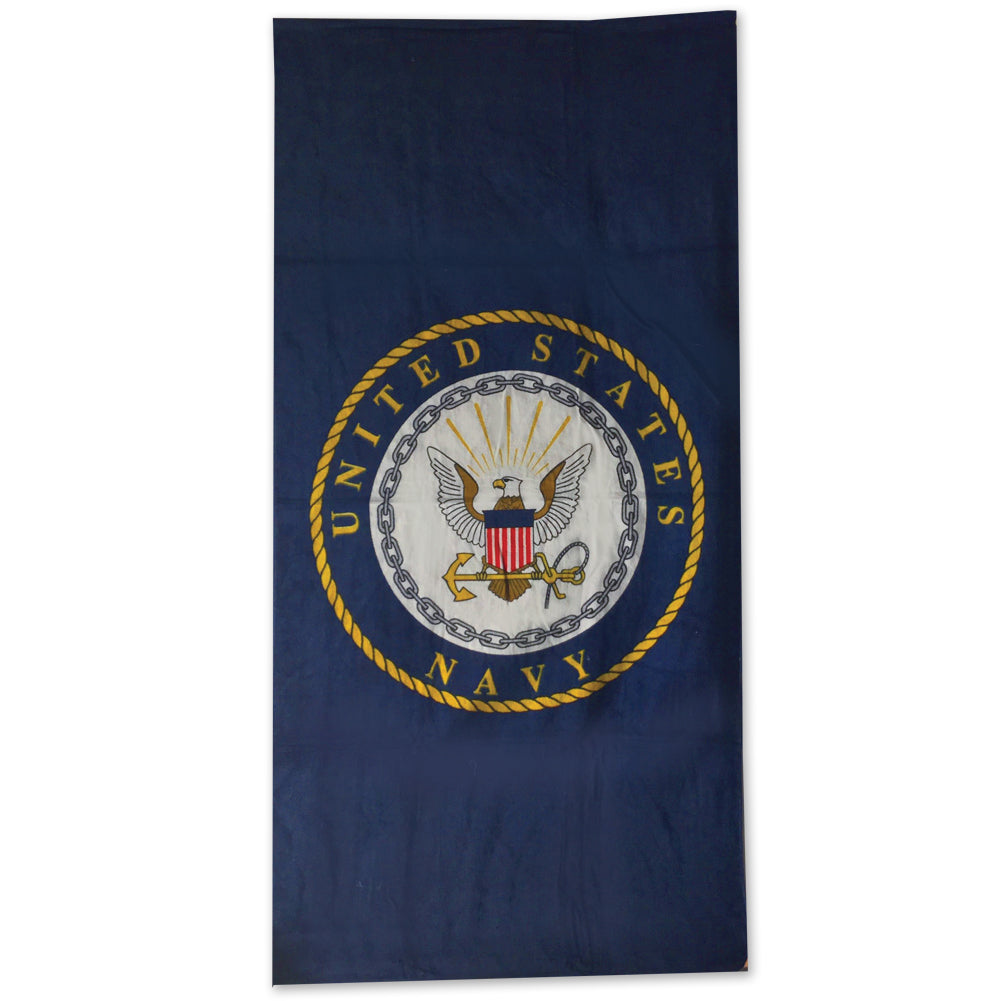 NAVY BEACH TOWEL 1