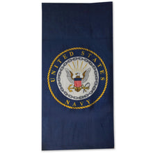 Load image into Gallery viewer, NAVY BEACH TOWEL 1