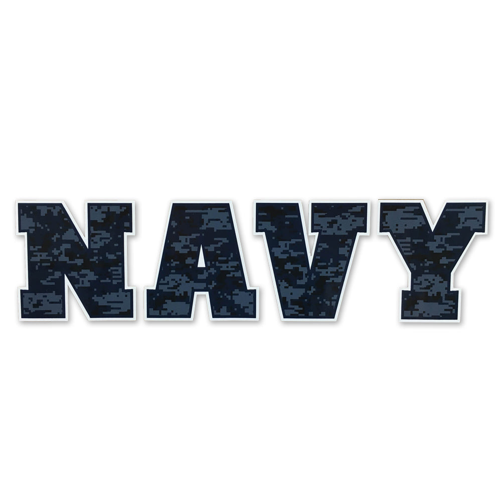 Navy Camo Decal