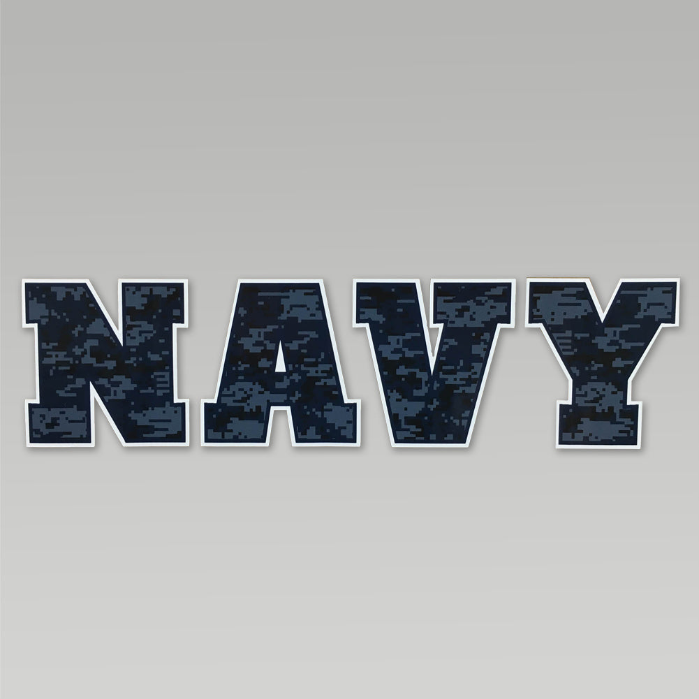 Navy Camo Decal