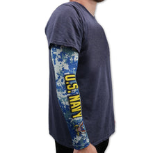 Load image into Gallery viewer, NAVY CAMO SOLAR SLEEVES 2