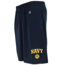 Load image into Gallery viewer, NAVY CHAMPION USNA ISSUE MESH SHORT (NAVY)