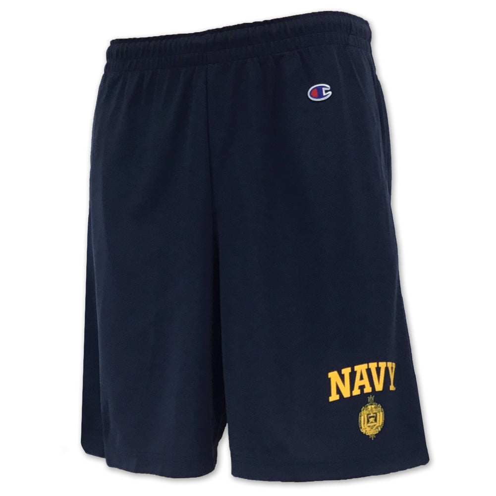 NAVY CHAMPION USNA ISSUE MESH SHORT (NAVY) 2