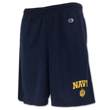 Load image into Gallery viewer, NAVY CHAMPION USNA ISSUE MESH SHORT (NAVY) 2
