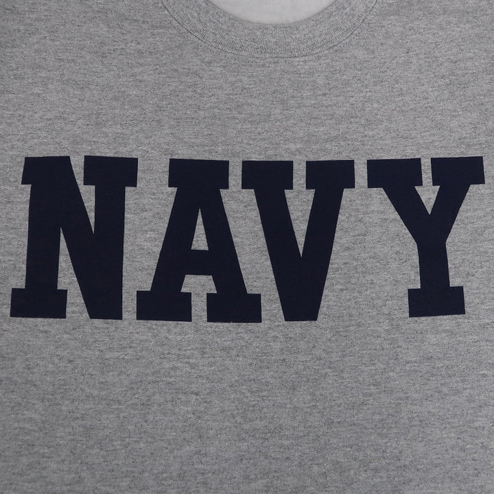 NAVY CORE CREWNECK (GREY) 2