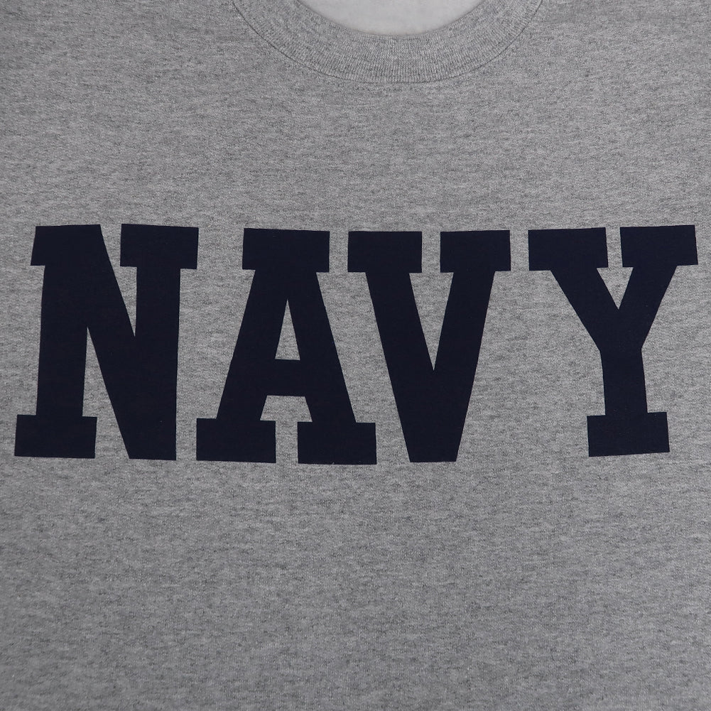 NAVY CORE CREWNECK (GREY) 2