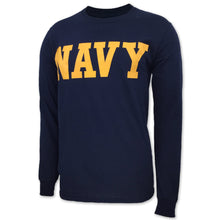 Load image into Gallery viewer, NAVY CORE LONG SLEEVE TSHIRT 3