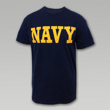 Load image into Gallery viewer, Navy Core T-Shirt (Navy/Gold)