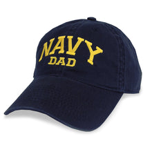 Load image into Gallery viewer, NAVY DAD LOW PRO HAT 1