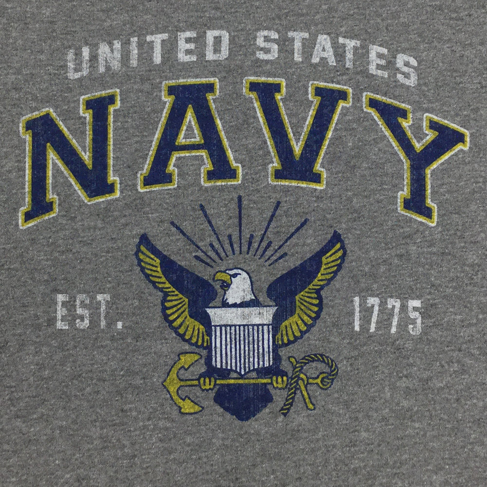 NAVY EAGLE EST. 1775 T-SHIRT (GREY) 1