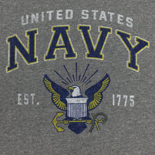 Load image into Gallery viewer, NAVY EAGLE EST. 1775 T-SHIRT (GREY) 1