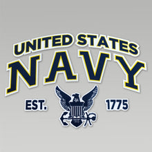 Load image into Gallery viewer, NAVY EST. DECAL 1