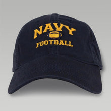 Load image into Gallery viewer, NAVY FOOTBALL TWILL HAT (NAVY) 1