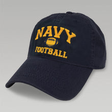 Load image into Gallery viewer, NAVY FOOTBALL TWILL HAT (NAVY) 3