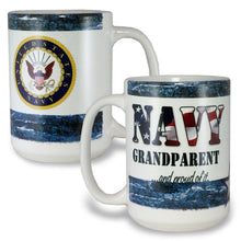 Load image into Gallery viewer, NAVY GRANDPARENT COFFEE MUG 4
