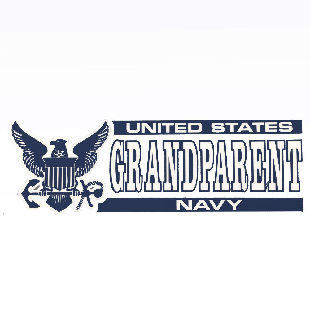 NAVY GRANDPARENT DECAL 1