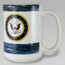 Load image into Gallery viewer, NAVY GRANDPARENT COFFEE MUG 3