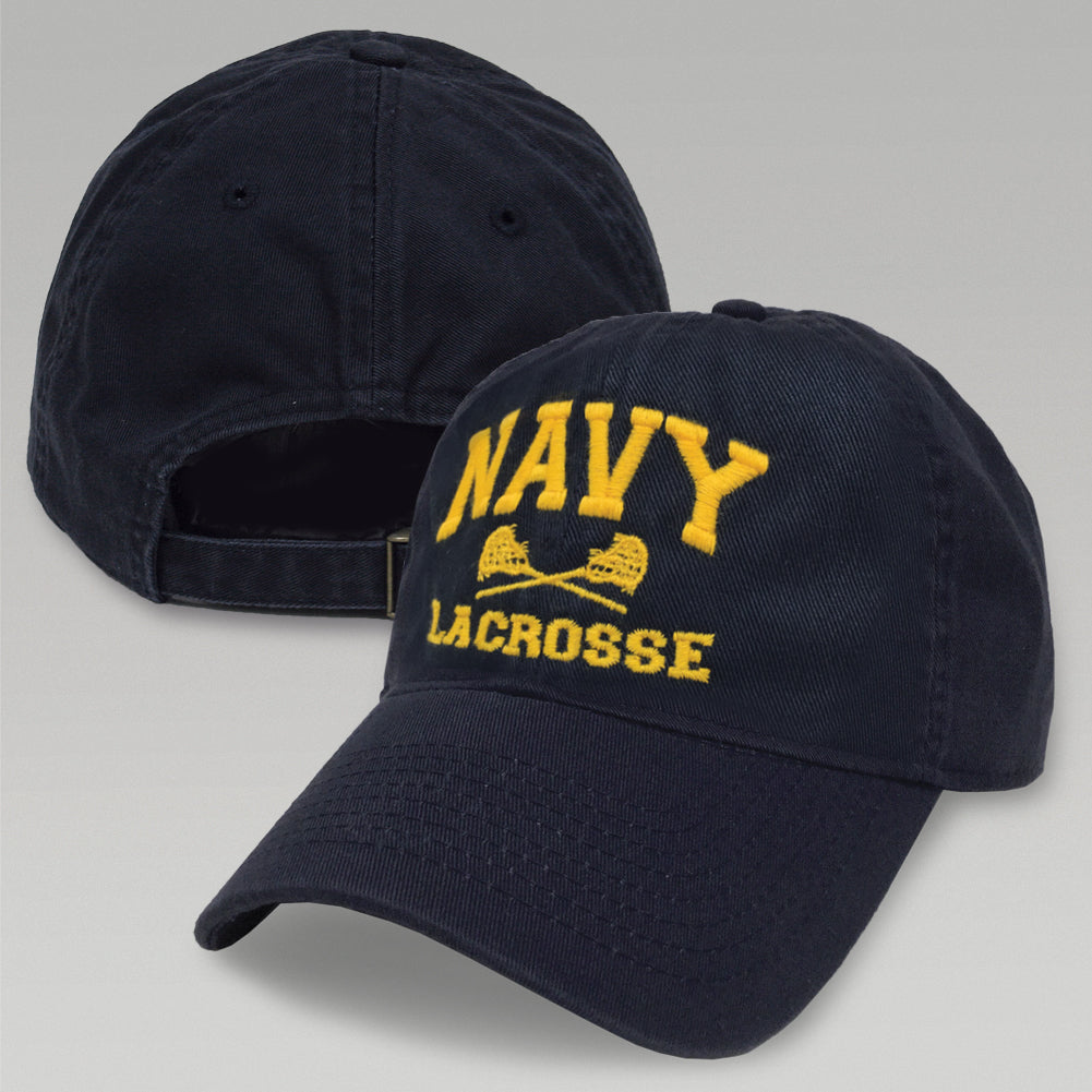NAVY LACROSSE HAT (NAVY) 2