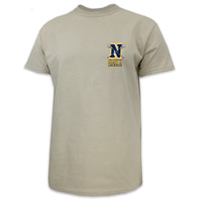 Load image into Gallery viewer, Navy Lacrosse Logo T-Shirt