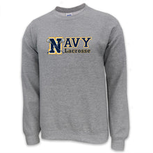 Load image into Gallery viewer, Navy Lacrosse Sport Crew