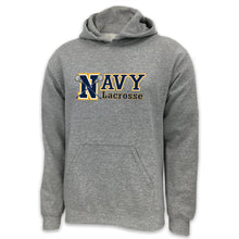 Load image into Gallery viewer, NAVY LACROSSE SPORT HOOD (GREY)