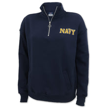 Load image into Gallery viewer, NAVY LADIES DAKOTA QUARTER ZIP PULLOVER (NAVY)