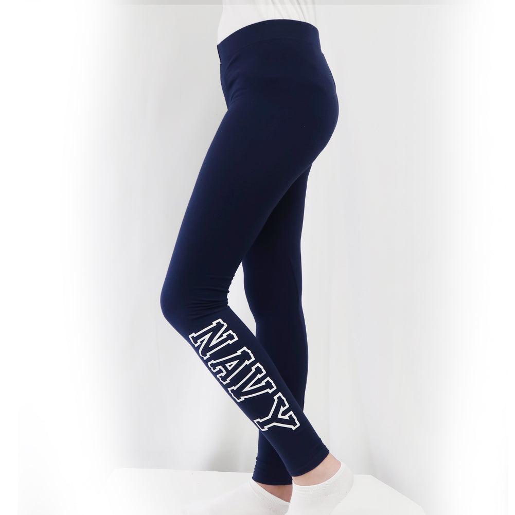 NAVY LADIES LOVE 'EM LONGER LEGGINGS (NAVY) 3