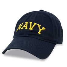 Load image into Gallery viewer, NAVY LADIES LOW PROFILE ARCH HAT (NAVY) 3