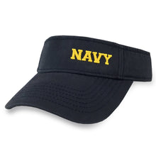 Load image into Gallery viewer, NAVY LADIES RELAX TWILL VISOR (NAVY)