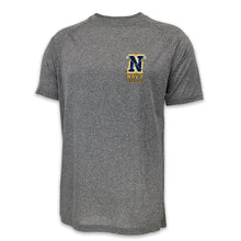 Load image into Gallery viewer, Navy Lacrosse Logo Performance T
