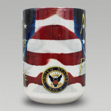 Load image into Gallery viewer, NAVY MOM COFFEE MUG 3