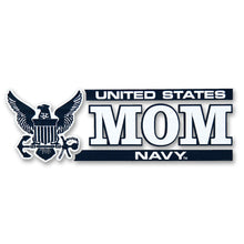 Load image into Gallery viewer, NAVY MOM DECAL 1