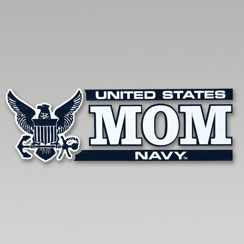 NAVY MOM DECAL