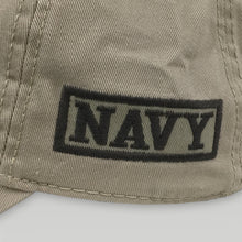 Load image into Gallery viewer, NAVY PATCH FLAG HAT (KHAKI) 3