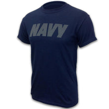 Load image into Gallery viewer, NAVY REFLECTIVE PT T-SHIRT (NAVY) 1