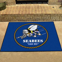 Load image into Gallery viewer, NAVY SEABEES ALL STAR MAT (33.75&quot;X 42.50&quot;)