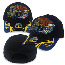 Load image into Gallery viewer, NAVY SPIKER CAP 1