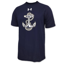 Load image into Gallery viewer, NAVY UNDER ARMOUR ANCHOR TECH T-SHIRT (NAVY) 3