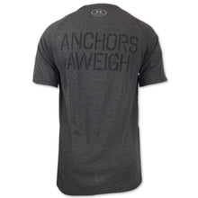 Load image into Gallery viewer, NAVY UNDER ARMOUR ANCHORS AWEIGH TECH T-SHIRT (CHARCOAL) 2