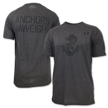 Load image into Gallery viewer, NAVY UNDER ARMOUR ANCHORS AWEIGH TECH T-SHIRT (CHARCOAL) 1