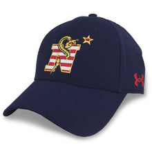 Load image into Gallery viewer, NAVY UNDER ARMOUR JACK FLAG HAT 3