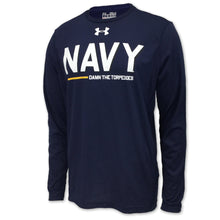 Load image into Gallery viewer, NAVY UNDER ARMOUR LIMITED EDITION SHIP LONG SLEEVE TEE (NAVY) 8